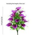 thumbnail image 3 of Artificial Flowers Fake Bouquet for Home Office Decor | 20 Inch Tall Plastic | Low Maintenance Faux Floral Arrangement, 3 of 6