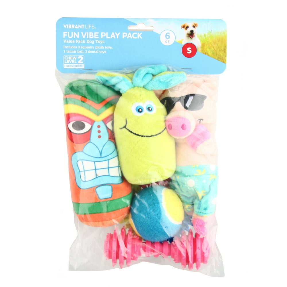 Vibrant Life Value Pack Dog Toy