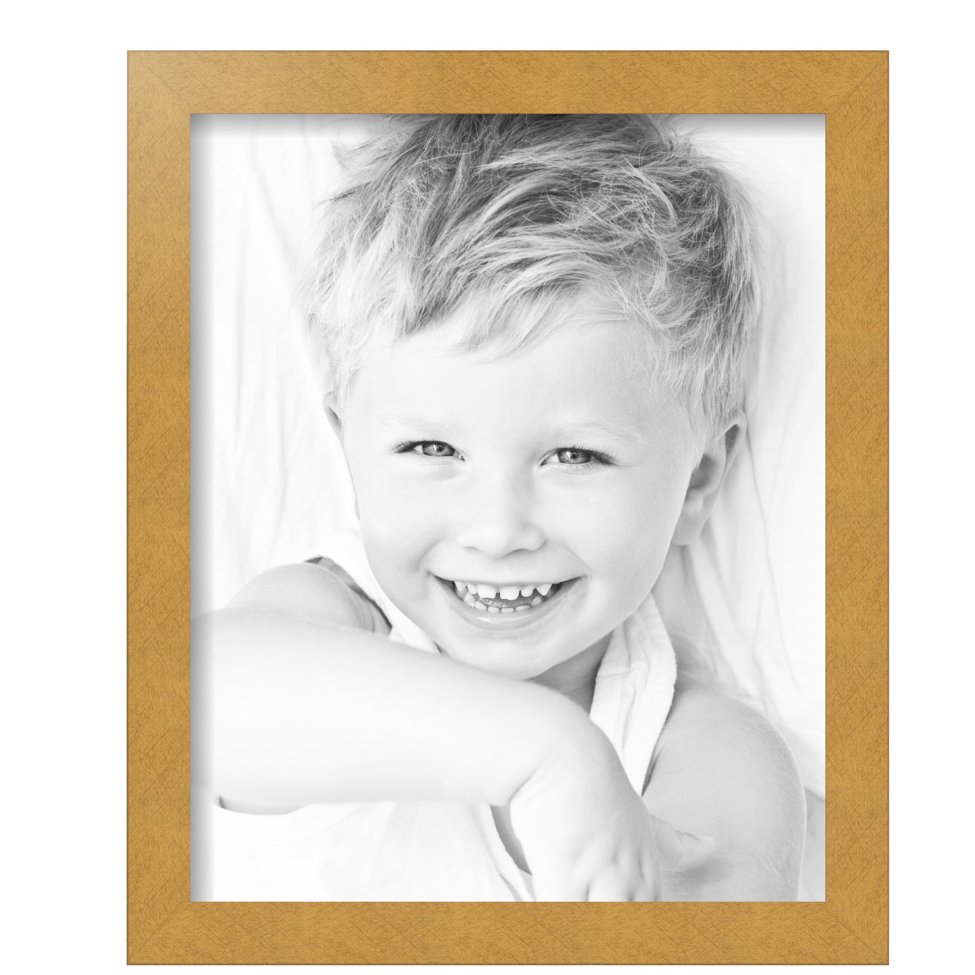 ArtToFrames 13" x 16" Classic Gold Picture Frame, 13x16 inch Gold MDF Poster Frame (WOM-4498),  Pack