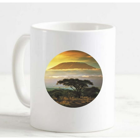 

Coffee Mug African Sunset Pub White Coffee Mug Funny Gifts Cup