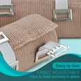 thumbnail image 3 of 5pcs，Elastic Compression Bandage with Hooks, Athletic Tape Rolls, 3 of 4
