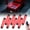 Red, variant on Xprite Focal Series Truck Bed Interior Exterior LED Light 8 Pod Set w/ Switch