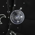 thumbnail image 6 of Sun Zero Lights Out Starry Night Portable Travel 100% Blackout Suction Cup Curtain Panel, 50"X78", Stars, 6 of 11