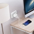 thumbnail image 3 of Cargador de Pared Choetech Dual USB Carga Rapida, 3 of 7
