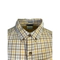 thumbnail image 4 of Columbia Men's Raw Yellow Brown Multi Plaid Rapid Rivers II S/S Shirt (715), 4 of 12
