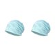 thumbnail image 2 of Jumpingount Verano Cool Running Cap Caps Elástico Tocado Pañuelo Béisbol Montar Beanie Imprimir Portable Hombres Mujeres Sombreros Luz Azul claro 2piezas, 2 of 6