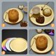 thumbnail image 5 of Bandeja de acero inoxidable para aperitivos, bandeja de comida decorativa para el hogar, bandeja creativa para el té de la tarde HOMEMAXS 13709494-MX, 5 of 6