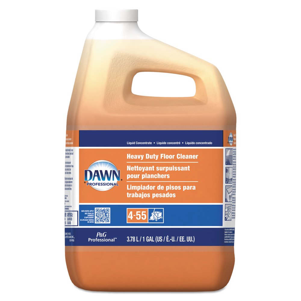 Dawn HeavyDuty Floor Cleaner Neutral Scent 1gal Bottle 3/Carton 08789