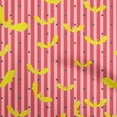 thumbnail image 1 of oneOone Cotton Poplin Light Red Fabric Halloween Sewing Fabric By The Yard Printed Diy Clothing Sewing Supplies 56 Inch Wide, 1 of 4