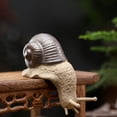thumbnail image 4 of Billuyoard Decoraciones de animales de cerámica para el hogar arte de cerámica DIY pecera jardín animales estatuilla ornamento paisajismo Prop Decoración del hogar tipo 4 S Billuyoard HA077380-04, 4 of 6