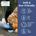 thumbnail image 6 of Rubyloo Dog Water Bottle for Dog Lovers, 32 oz Stainless Steel Double Wall Insulated Water Bottle with 8 oz Bowl, Dusty Blue, 6 of 8