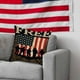 thumbnail image 4 of America Flag Double Sides Print Cushion Cover For Bed Sofa Cartoons Tetragonum Couch Pillow Cover, 4 of 5