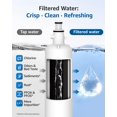 thumbnail image 3 of Maxblue MB-F19C (with CHIP) NSF 401 Certified Refrigerator Water Filter, Replacement for GE&reg; RPWFE&reg;, RPWF, WSG-4, WF27, 3 of 8