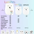 thumbnail image 2 of LumiPets Nursery Nightlight: Bear-Shaped Baby Nightlight - Rechargeable with Remote Bed, Sleep, Crib, 2 of 9