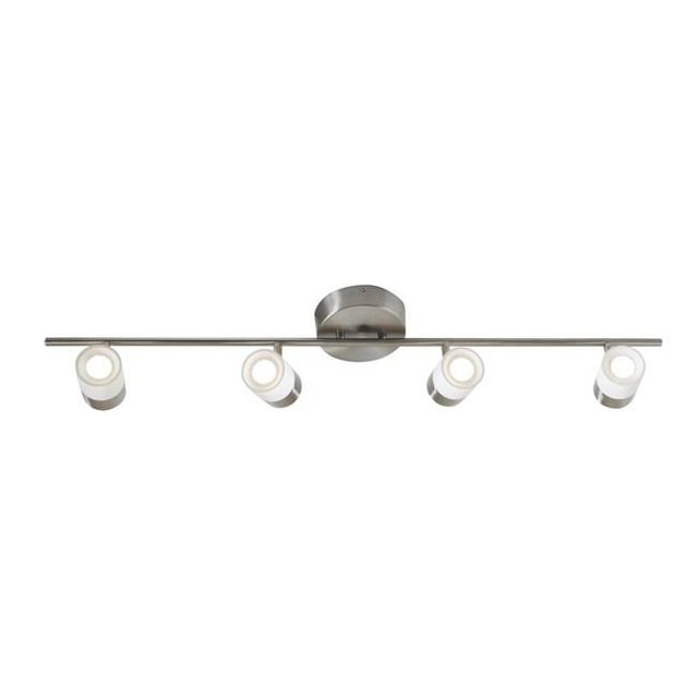 AFX GRAF4400L30WH 25W Gramercy Rail Fixe LED Light&44; Nickel Satiné