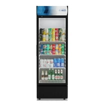 24 in. One-Door Merchandiser Refrigerator - 12 Cu Ft. MDR-1GD-12C.