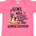 thumbnail image 4 of Inktastic A Girl Who Loves Her German Shepherd Boys or Girls Baby Bodysuit, 4 of 5