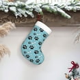 thumbnail image 6 of Fuzoiu Cute Dog Footprints Print Christmas Stockings, Party Supplies & Kids Gifts,Big Xmas Stockings Decoration for Family Decorations Hanging Ornament for Xmas Holiday Party, 6 of 7