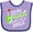 Lavender and Purple, variant on Inktastic Going Golfing with My Uncle Kids Golf Boys or Girls Baby Bib