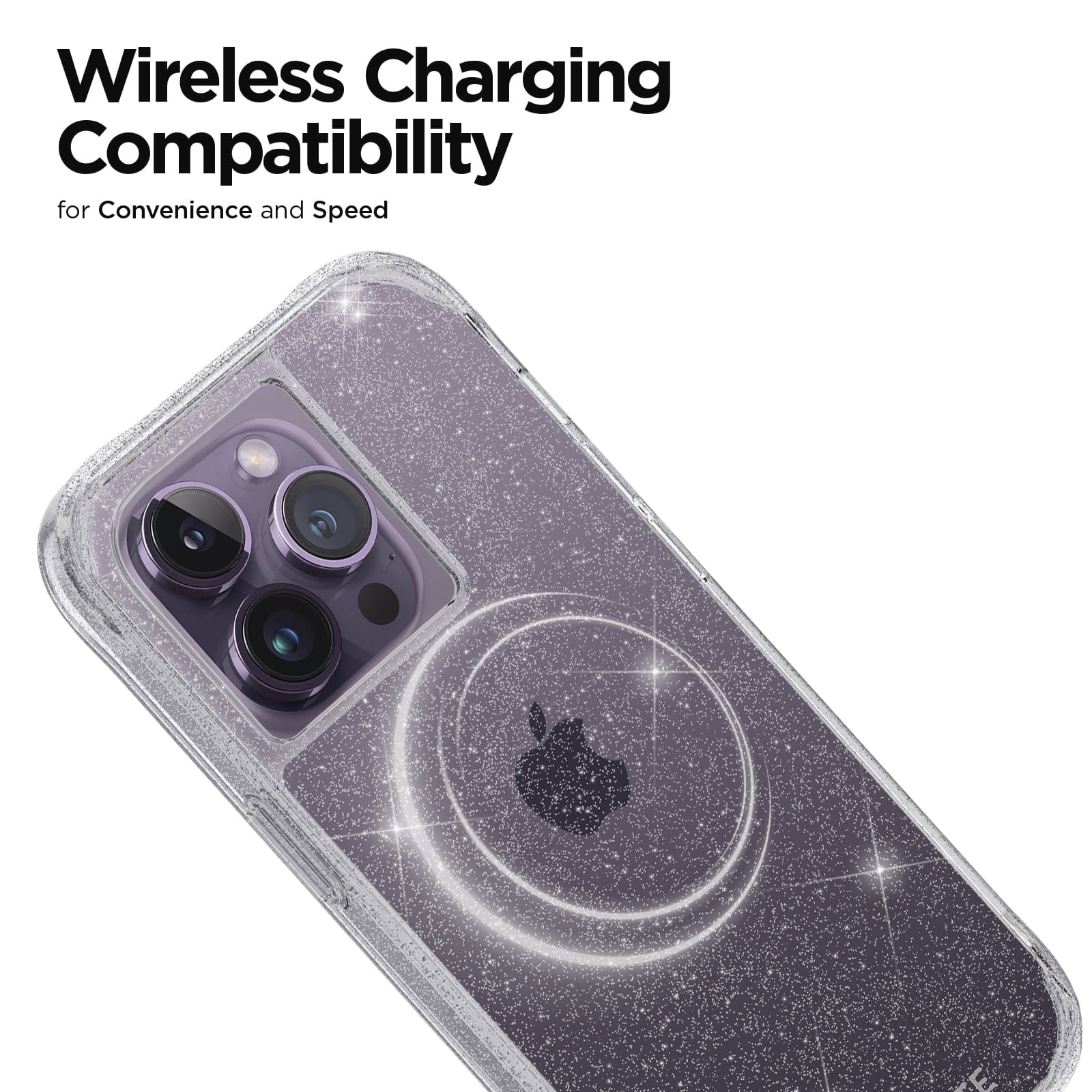 Case-Mate Apple iPhone 14 Pro Case [Wireless Charging Compatible] - 10Ft. Drop Protection - Sheer Crystal
