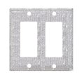 thumbnail image 2 of Silver Rhinestone Light Switch Cover Plate, Decorative Sparkly Bling Wall Plate with Screws for Home Decor,B,1PC,Crystal Decoration, 2 of 7
