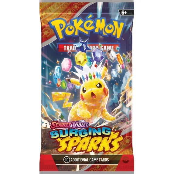 surging sparks pokemon cards near me Scarlet & Violet: Booster Box This exclusive set contains an Elite Trainer Box and a Booster Bundle Pokmon Scarlet and Violet Surging