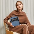 thumbnail image 2 of Bolso cosmético impermeable abierto de par en par de los bolsos del artículo de tocador de la ejecución de Oxford para las mujeres y los hombres, 2 of 7