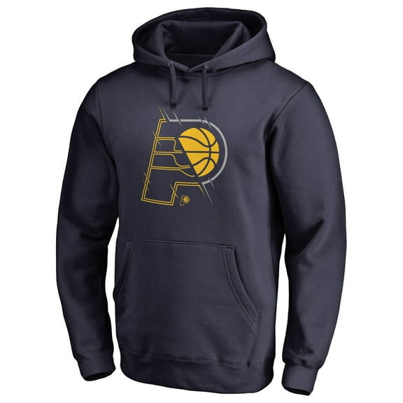 Men's Navy Indiana Pacers X-Ray Pullover Hoodie