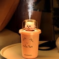 thumbnail image 4 of Nuevo humidificador de taza de té de la leche, humidificador de escritorio para dormitorio, luz nocturna colorida, pulverizador de agua recargable por Usb Wmkox8yii FSASFJB1545, 4 of 5
