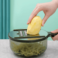thumbnail image 4 of Cortador de verduras, cortador de verduras manual con caja de almacenamiento portátil Namotu CPB-US-CJZ385-6, 4 of 5