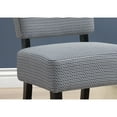 thumbnail image 3 of Monarch Specialties Accent Chair - Light, Dark Blue Abstract Dot Fabric, 3 of 5