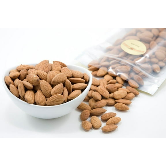Natural "Raw" Almonds 1 Pound Bag