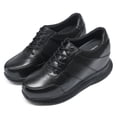 thumbnail image 3 of CMR CHAMARIPA Elevator Sneakers For Men Black Genuine Leather Shoes To Be Taller 10CM / 3.94 Inches, 3 of 6