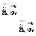 thumbnail image 1 of Vogacara Ciclo de vida Figuras de animales Juguete 4 etapas de Panda Ciencia Juguetes educativos estilo A estilo A 2Conjunto, 1 of 1