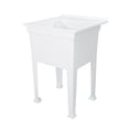 thumbnail image 1 of Utility Sink Heavy Duty Freestanding Utility Tub Sink, 24 x 24 Inches, White, 1 of 9