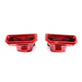 thumbnail image 3 of 2PCS Exhaust Bezels Red Fit For 2019 - 2023 Chevy Silverado GMC Sierra 1500, 3 of 4