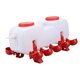 thumbnail image 1 of Bebedero Automático Para Pollos, 10 L, Con 10 Bebederos, Dispensador De Agua Autorrellenable Para Patos, Codornices, Pavos, Gansos Y Gallineros., 1 of 7