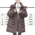 thumbnail image 3 of UPPADA Women's Faux Fur Hooded Parka Fleece Lined Quilted Jackets Lightweight Mid Length Winter Coats Long Puffer Coats with Pockets,Puffer Jacket Womens Hooded Purple,XXL, 3 of 5