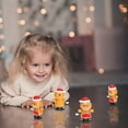 thumbnail image 4 of 4pcs navideño de viento up juguetes dibujos animados de pan de jengibre juguetes para niños juguetes divertidos, 4 of 7