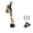Bronze, variant on Misright Strong metal mixture Door Stop Protects From Impact And Scratches