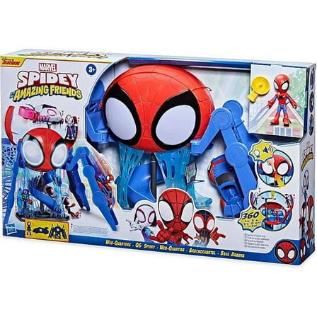 Marvel Spidey & His Amazing Friends Web-Quarters Playset
