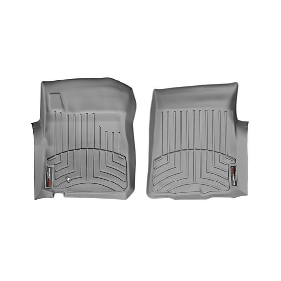 WeatherTech Custom Fit FloorLiners compatible with 1997-1999 Ford F-150 - 1st Row (Driver & Passenger), Grey