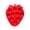 Red, variant on Strawberry Shaped Silicone Mold with 10 Cavities for Ice Cubes, Chocolate, Candy, Jelly, Baking and DIY Crafts