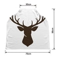 thumbnail image 2 of ECZJNT Deer Nursing Cover Baby Breastfeeding Infant Feeding Cover Baby Car Seat Cover, 2 of 2