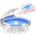 thumbnail image 2 of 1 unidad de cepillo para lavado de cabello de silicona, lavado de cabeza, cepillo mágico para masaje de meridianos del cuero cabelludo, champú de limpieza, masaje JM, 2 of 5