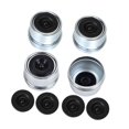 thumbnail image 4 of DYNWAVECA 4x Trailer Hub Cap 1.98inch Axle Dust Cap Cup Assembly Component Cover Garage Replacement RV Vehicle with Rubber Plug, 4 of 10