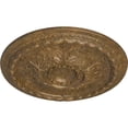 thumbnail image 3 of 28"OD x 2 3/4"P Stockport Ceiling Medallion (Fits Canopies up to 6 1/4"), Hand-Painted Rubbed Bronze, 3 of 6