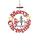 thumbnail image 2 of Adornos navideños, adornos para árboles de Navidad, colgantes navideños, adornos navideños, colgantes de madera, letras huecas navideñas, decoración colgante, adornos navideños, adornos colgantes, 2 of 6