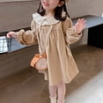 thumbnail image 5 of IROINNID Girls Summer Clothes Long-sleeved Clothing Summer Thin Knitted Dress 3T, 5 of 9