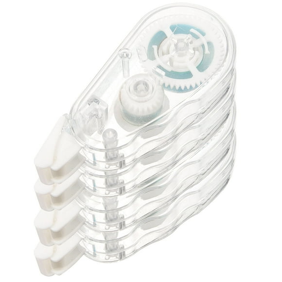 Qucyy 4pcs Double Sided Tape Roller Glue Tape Double Sided Double Sided Tape for Crafts